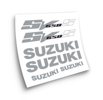 Suzuki SV650F Motorbike Stickers Year 2002 Grey Colour - Star Sam