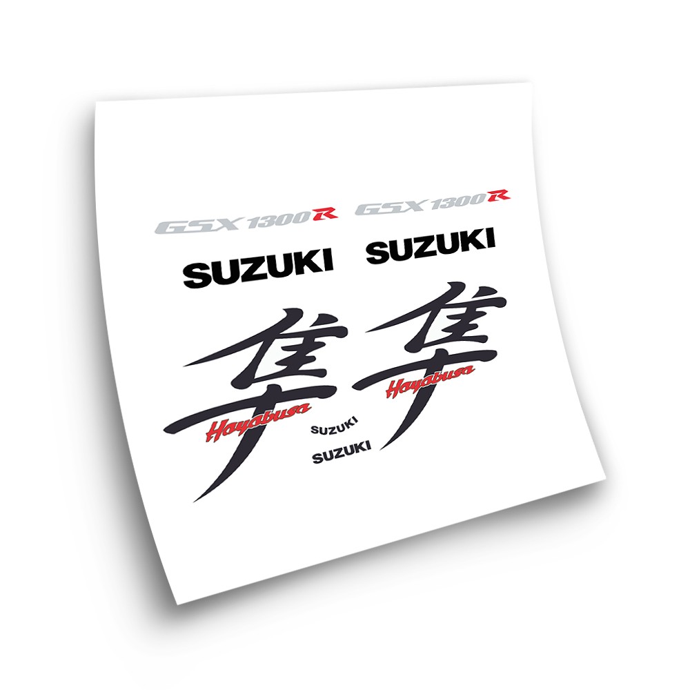 Suzuki Hayabusa 1300R Motorbike Stickers 2001 Blue - Star Sam