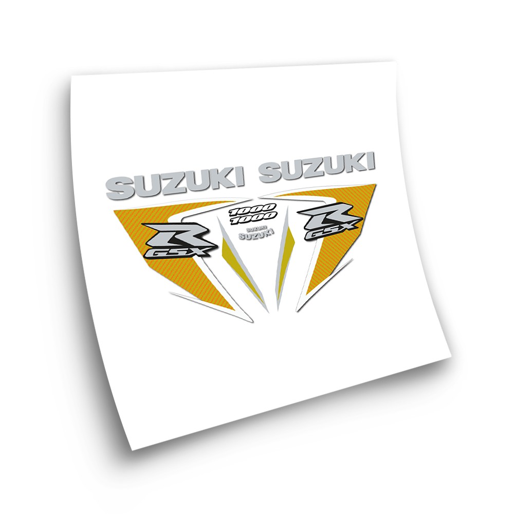 Autocolantes de Moto Suzuki GSXR 1000 K8 Ano 2008 Ouro - Star Sam