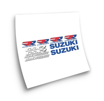 Autocollants Pour Motos Suzuki GSXR 750R 1989 - Star Sam