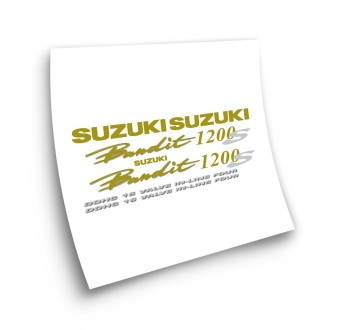 Suzuki GSF 1200S Bandit Motorbike Stickers 2003 Green - Star Sam