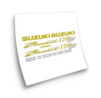 Stickers Moto Suzuki GSF 1200S Bandit 2001 a 2002 Verde - Star Sam