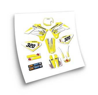 Autocollant Motos Gas Gas EC Mod 2 2002-2006 Jaune - Star Sam