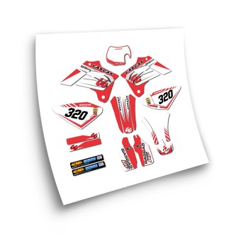 Adesivi Per Moto Gas Gas EC Anno 2002 a 2006 Mod 2 Rosso - Star Sam