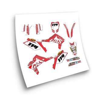 Gas Gas EC Mod 2 Motorbike Stickers Year 2012-17 Red - Star Sam