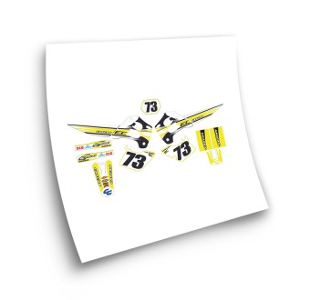 Stickers Moto Gas Gas Ano CE 1998 a 2001 Amarelo - Star Sam