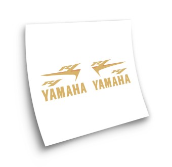 Yamaha R1 Motorbike Stickers Year 2008 Black Colour - Star Sam