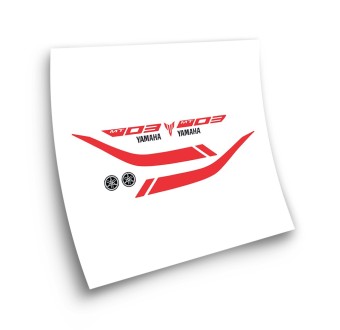 Yamaha MT 03 Motorbike Stickers 2021-2022 Red Colour - Star Sam