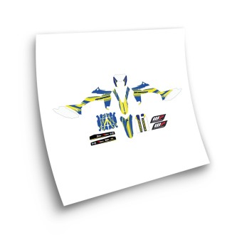 Sherco SE R Y SE F 5 Motorbike Stickers 2013-16 Blue - Star Sam