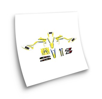 Sherco SE R Y SE F Motorbike Stickers 2013-2016 Yellow - Star Sam