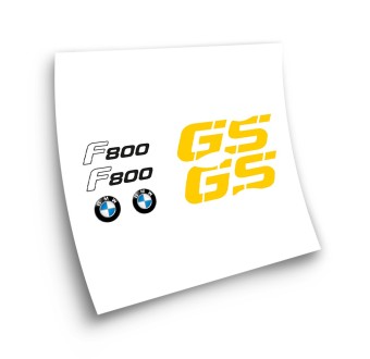 BMW F800 GS Motorbike Sticker Year 2008 Choose Colour - Star Sam