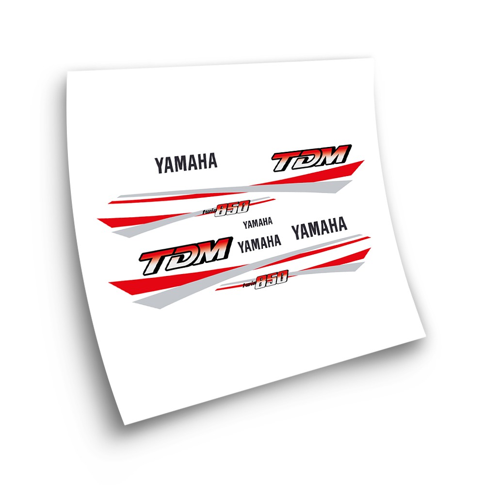 Autocollants Pour Motos Yamaha TDM 850 1994 Gris - Star Sam