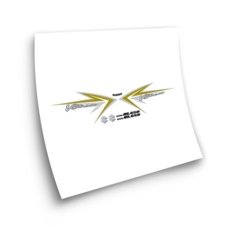 Stickers Moto Suzuki V-Strom dl 650 Ano 2009 Branco - Star Sam