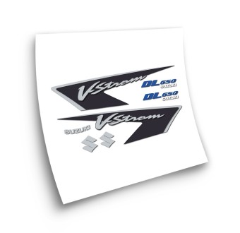 Stickers Moto Suzuki V-Strom dl 650 Ano 2008 Azul - Star Sam