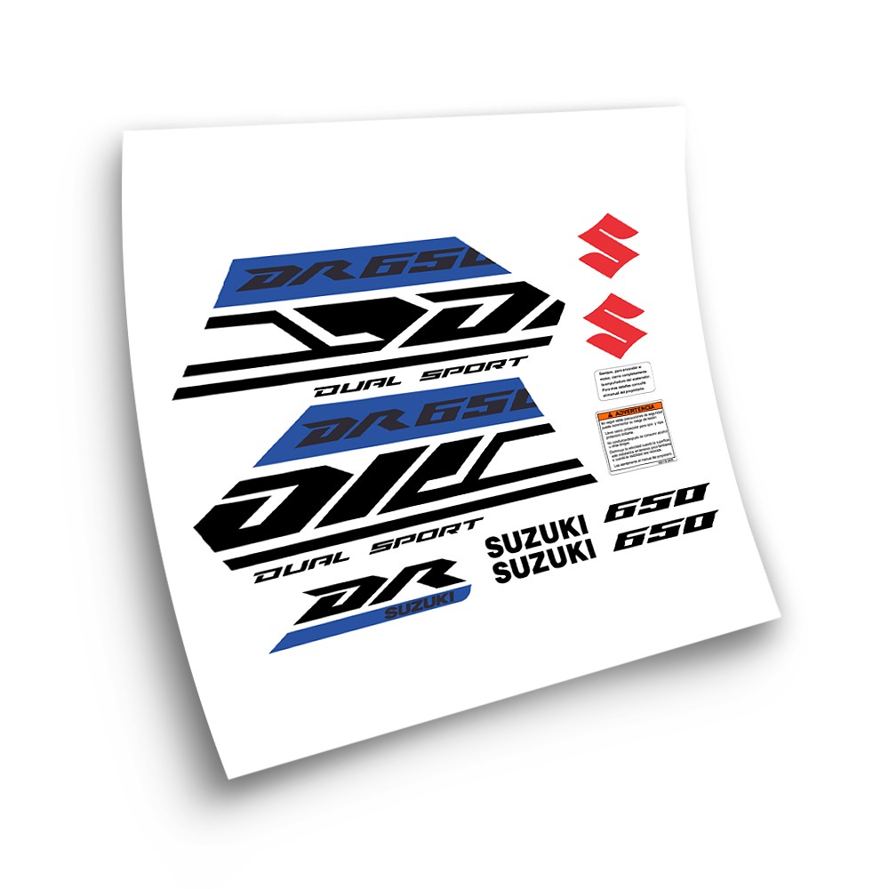 Autocolantes de Motociclismo Suzuki DR 650 Dual Sport Ano 2020 - Star Sam