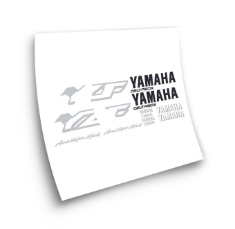 Yamaha YZF 600 R Motorbike Stickers Black-Orange - Star Sam