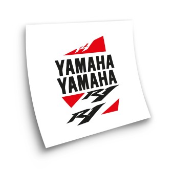 Yamaha YZF R1 Motorbike Stickers Year 2010 White - Star Sam