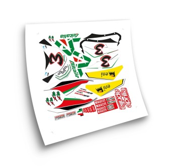 Aprilia SR 50 SBK Alitalia Motorbike Stickers  - Star Sam