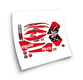 Aprilia SR 50 Racing Motorbike Stickers  Year 2010 - Star Sam