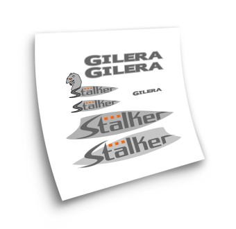 Gilera Grau Colour Kit Stalker 2 Motorrad Aufkleber - Star Sam