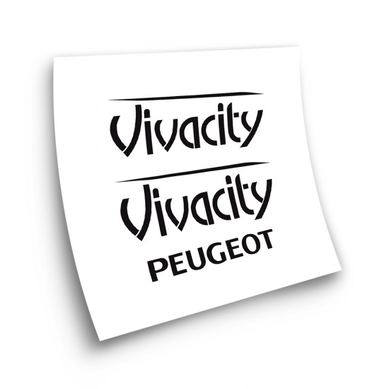 Autocollants Pour Motos Scooter Peugeot Vivacity - Star Sam