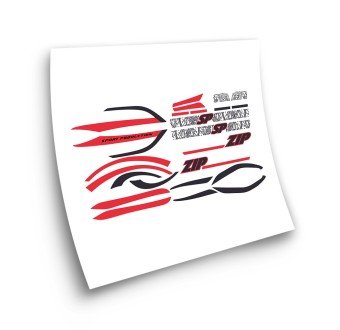 Piaggio ZIP SP Motorbike Stickers - Star Sam