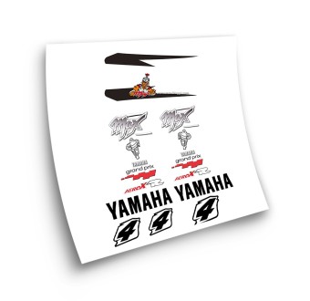 Yamaha Aerox R Max Biaggi Motorbike Stickers Red Colour - Star Sam