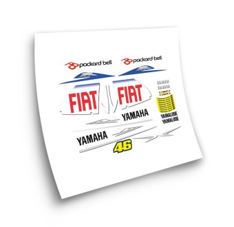 Yamaha Aerox Rossi Fiat Motorbike Stickers Year 2010 - Star Sam