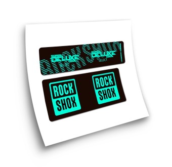 Rock Shox Super Delexe CoilL Select Sticker 2020 - Star Sam