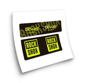 Rock Shox Super Deluxe Coil Ultimate Sticker 2020 - Star Sam