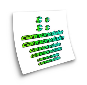 Stickers Pour Cadre de Velo Cannondale Degrade - Star Sam