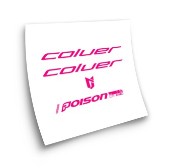 Αυτοκόλλητα πλαισίου ποδηλάτου Coluer Poison CR290 - Star Sam