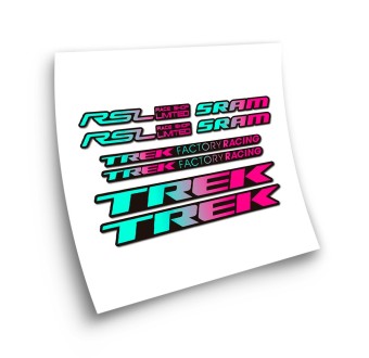 Stickers Velo Trek Factory Racing RSL Sram Degrade - Star Sam