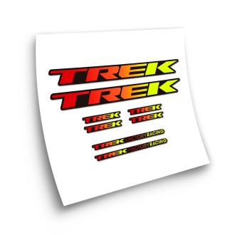 Trek Factory Racing Degraded Frame Bike Sticker - Star Sam