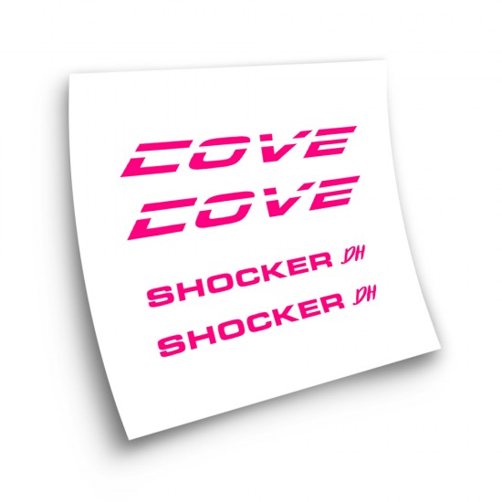 Αυτοκόλλητα πλαισίου ποδηλάτου Cove Shocker DH Model 2 - Star Sam