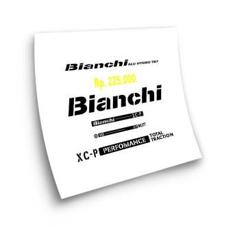 Pegatinas Para Cuadro De Bicicleta Bianchi Modelo 2 - Star Sam