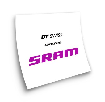 Pegatinas Para Cuadro De Bicicleta Sram Modelo 3 - Star Sam