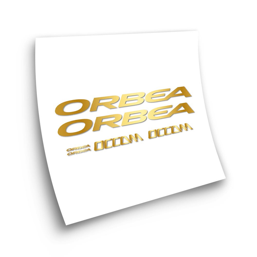 Orbea Occam 2021 Frame Bike Sticker Choose Your Colour - Star Sam