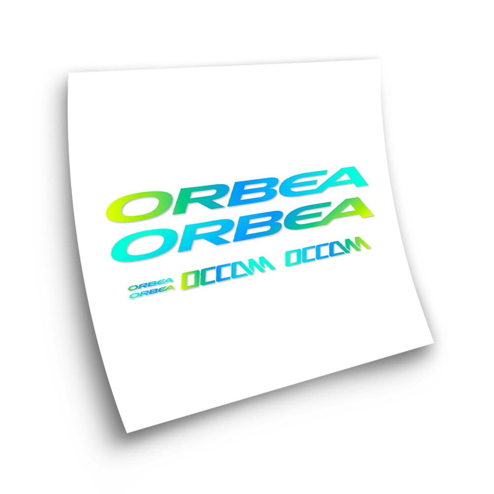 Orbea Occam Degraded Bike Sticker Choose Your Colour - Star Sam