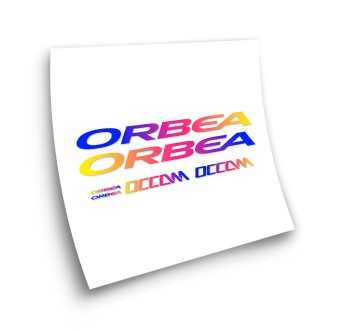 Orbea Occam Degraded Bike Sticker Choose Your Colour - Star Sam