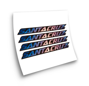 Stickers Pour Cadre de Velo Santa Cruz Galaxy - Star Sam