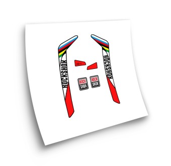 Naklejki rowerowe Rock Shox RS-1 World Cup 29 Mod 2 - Star Sam