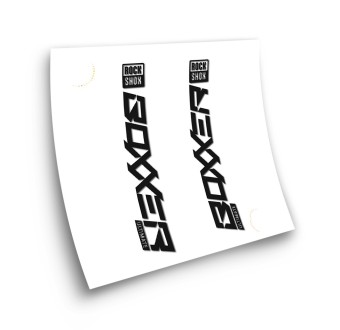 Naklejki rowerowe Rock Shox Boxxer Ultimate die-cut - Star Sam