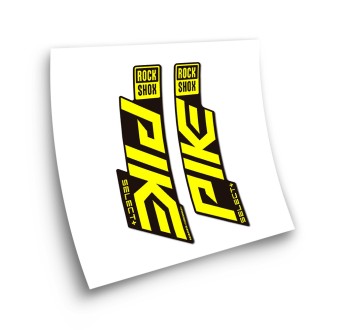 Rock Shox Pike Select Plus Fork Bike Sticker - Star Sam