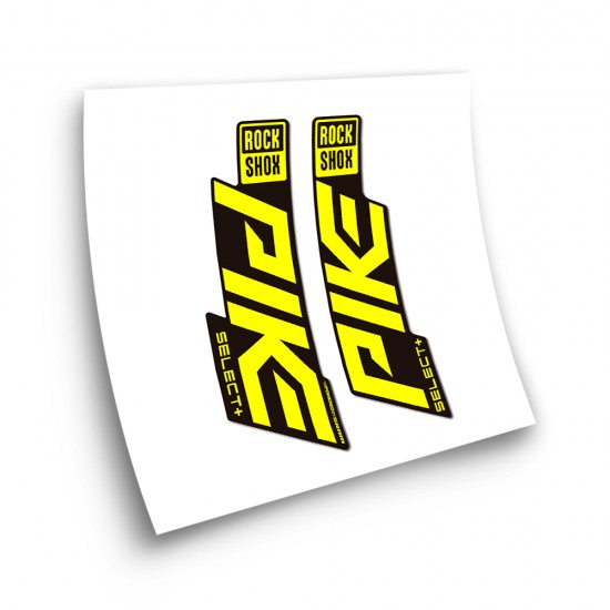 Rock Shox Pike Select Plus Fork Bike Sticker - Star Sam