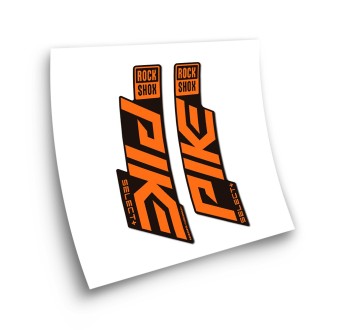 Rock Shox Pike Select Plus Fork Bike Sticker - Star Sam