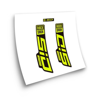 Rock Shox Sid Ultimate Fork Bike Sticker Year 2020 - Star Sam