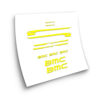 BMC Team Elite 02 Frame Bike Sticker Choose Colour - Star Sam