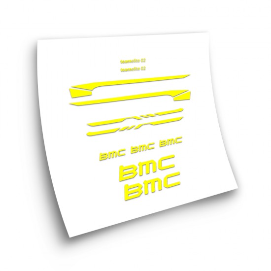 BMC Team Elite 02 Frame Bike Sticker Choose Colour - Star Sam