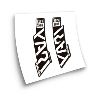 Stickers Pour Velo Rock Shox Yari Ultimate 2020 - Star Sam